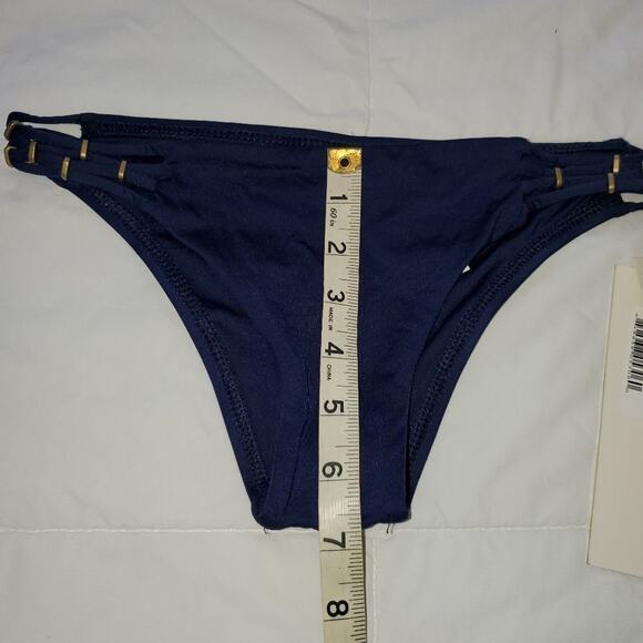 Vitamin A xs navy blue bikini bottoms new with tags - Picture 5 of 11